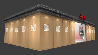 展厅模型