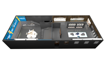 展厅模型